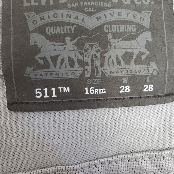 Levi's jeans 511 Jeans Size 16R - Picture 6 of 7